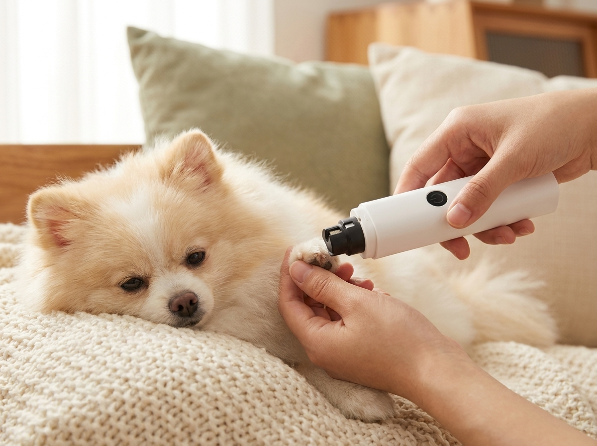 Uso de SafePaw en una mascota